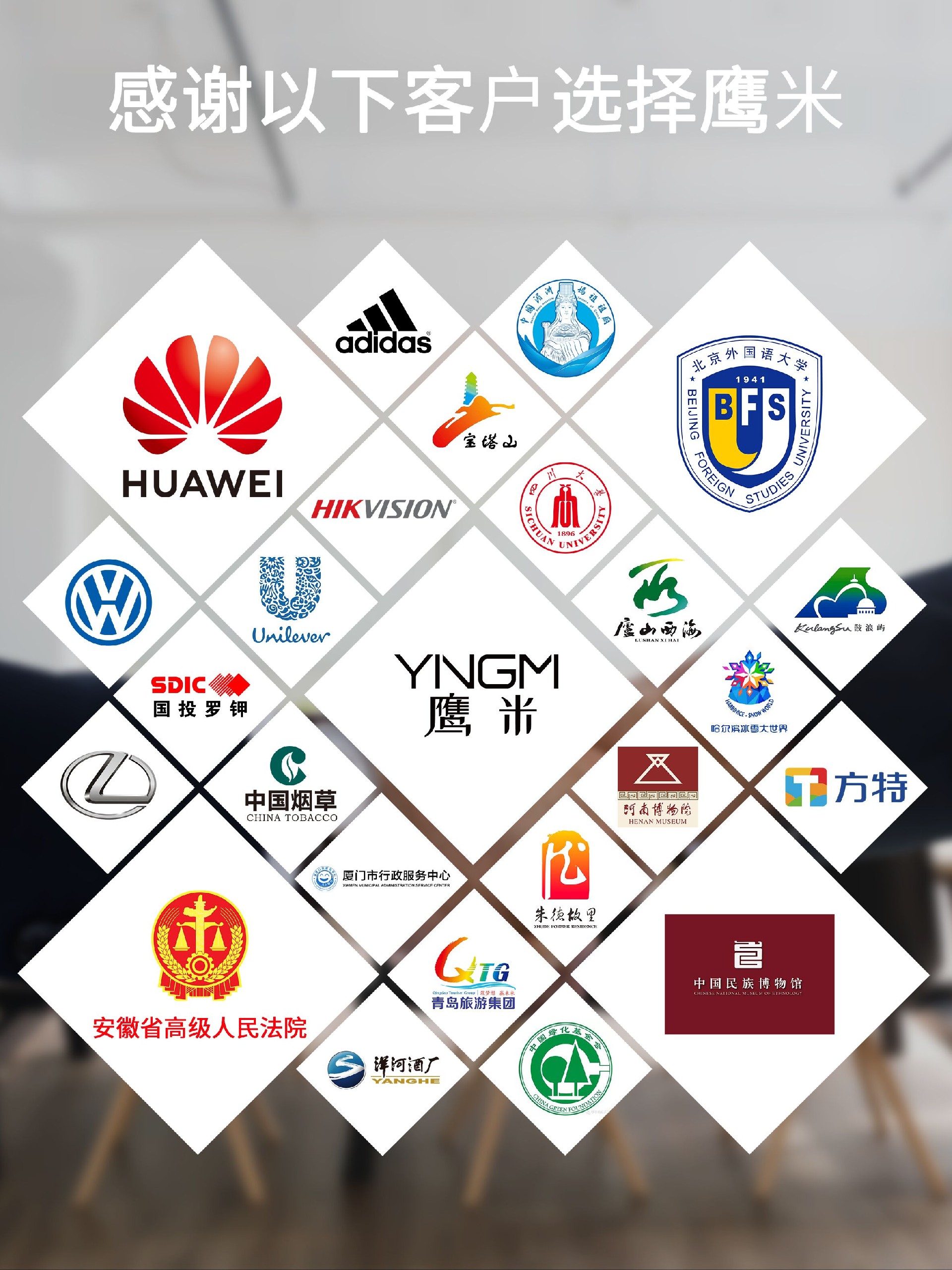 鹰米讲解器合作客户